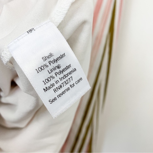 Nine West Striped Halter Sleeveless Maxi Dress Sz XXL - Picture 8 of 9